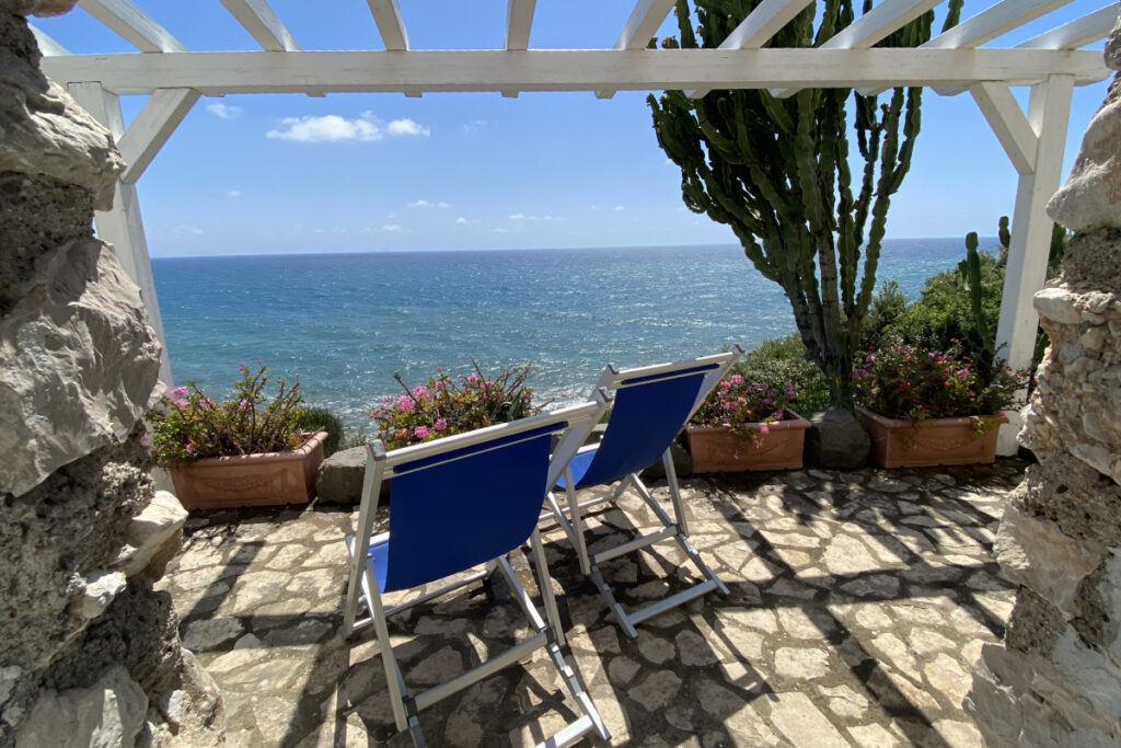 terrace with seaview